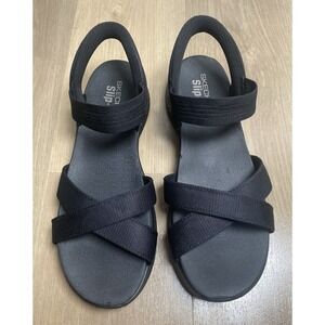 Skechers Slip-ins Ultra Flex 3.0 Never Better Sandal Black Women's Size 11